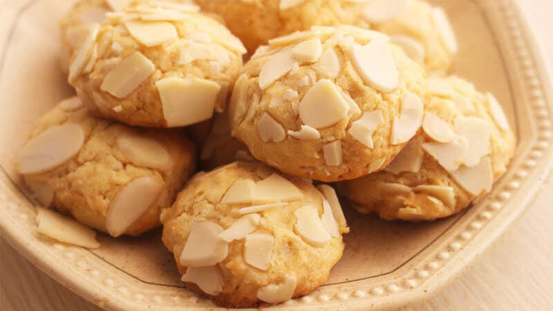 Ảnh minh họa bánh cookie hạnh nhân Bánh Quy Bơ Dừa Hạnh Nhân